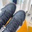 Louis Vuitton Men's Run Away Sneakers in Bicolor Monogram Canvas