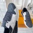 Louis Vuitton Men's Run Away Sneakers in Bicolor Monogram Canvas