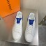 Louis Vuitton Luxembourg Sneakers with Blue Leather Heel