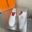 Louis Vuitton Luxembourg Sneakers with Red Leather Heel
