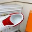 Louis Vuitton Luxembourg Sneakers with Red Leather Heel