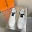 Louis Vuitton Luxembourg Sneakers with Black Leather Heel