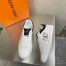 Louis Vuitton Luxembourg Sneakers with Black Leather Heel