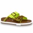 Louis Vuitton LV Trainer Mules In Brown Suede Leather