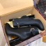 Louis Vuitton Silhouette Ankle Boots In Black Calfskin