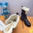 Louis Vuitton Metropolis Flat Ranger Boots with Shearling