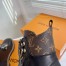 Louis Vuitton Territory Flat Ranger Boots In Black Calfskin