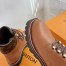 Louis Vuitton Territory Flat Ranger Boots In Brown Calfskin