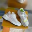 Louis Vuitton Women's Run 55 Sneakers In White Materials