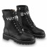 Louis Vuitton Territory Flat Ranger Boots In Black Leather