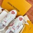Louis Vuitton LV Trainer Sneakers with Red Heart Logo