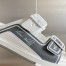 Louis Vuitton LV Trainer Mules In White Leather