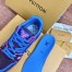 Louis Vuitton Men's LV Trainer Sneakers In Purple Crystals