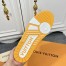 Louis Vuitton Men's LV Trainer Sneakers In Yellow Denim with Mesh