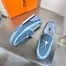 Louis Vuitton LV Racer Moccasin In Blue Technical Mesh