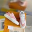 Louis Vuitton Charlie Sneakers In Pink Gradient Leather