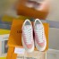 Louis Vuitton Charlie Sneakers In Pink Gradient Leather