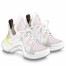 Louis Vuitton LV Archlight Sneakers In Pink Lambskin