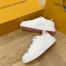 Louis Vuitton Time Out Sneakers with Pink Lace Accessories