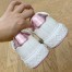 Louis Vuitton Time Out Sneakers with Pink Lace Accessories