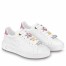 Louis Vuitton Time Out Sneakers with Pink Lace Accessories