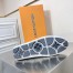 Louis Vuitton LV Driver Moccasin In White Monogram Canvas