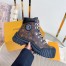 Louis Vuitton  Ruby Flat Ranger Boots In Monogram Canvas