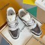 Louis Vuitton Men's LV Trainer Sneakers in Bicolor Damier Canvas