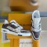 Louis Vuitton Men's LV Trainer Sneakers in Bicolor Damier Canvas