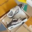 Louis Vuitton Men's LV Trainer Sneakers in Bicolor Damier Canvas