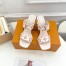 Louis Vuitton Silhouette Mules In Monogram-embossed Leather