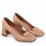 Louis Vuitton Shake Pumps 55mm In Nude Patent Calfskin