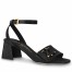 Louis Vuitton Shake Sandals 55mm In Black Patent Calfskin