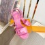 Louis Vuitton Shake Sandals 95mm In Pink Patent Calfskin