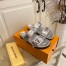 Louis Vuitton Bom Dia Comfort Mules In Silver Metallic Leather