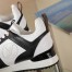 Louis Vuitton Women's Run Away Sneakers In Black/White Leather