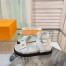 Louis Vuitton LV Sunset Comfort Flat Sandals In White Leather