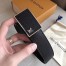 Louis Vuitton Metropole 35MM Belt In Taiga Leather M0002S