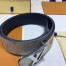 Louis Vuitton LV Initiales 40mm Belt In Monogram Canvas M0162U
