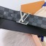 Louis Vuitton LV Initiales Reversible 40MM Belt In Damier Graphite Canvas M0213Q