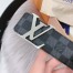 Louis Vuitton LV Initiales Reversible 40MM Belt In Damier Graphite Canvas M0213Q