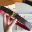 Louis Vuitton LV Initiales 30MM Reversible Belt In Monogram Canvas M0218W