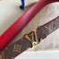 Louis Vuitton LV Initiales 30MM Reversible Belt In Monogram Canvas M0218W