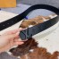 Louis Vuitton LV Shape 40mm Belt In Monogram Shadow Leather M0220V