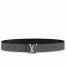 Louis Vuitton LV Initiales Reversible 40MM Belt In Monogram Eclipse Canvas M0285V