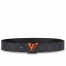 Louis Vuitton Spray LV 40mm Reversible Belt In Monogram Eclipse Canvas M0331V
