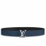 Louis Vuitton Silver Damier LV 40MM Reversible Belt M0336V