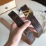 Louis Vuitton LV Initiales 30MM Reversible Belt In Monogram Canvas M0423W