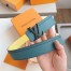 Louis Vuitton LV Initials Colour Blocks 40mm Reversible Belt M0526T