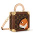 Louis Vuitton Mini Square Trunk Leopard in Monogram Canvas M11210